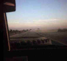 Dust Plumes on road to Sohar