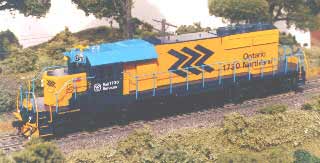 Custom Detailed - Athearn SD40-2 ONR #1730